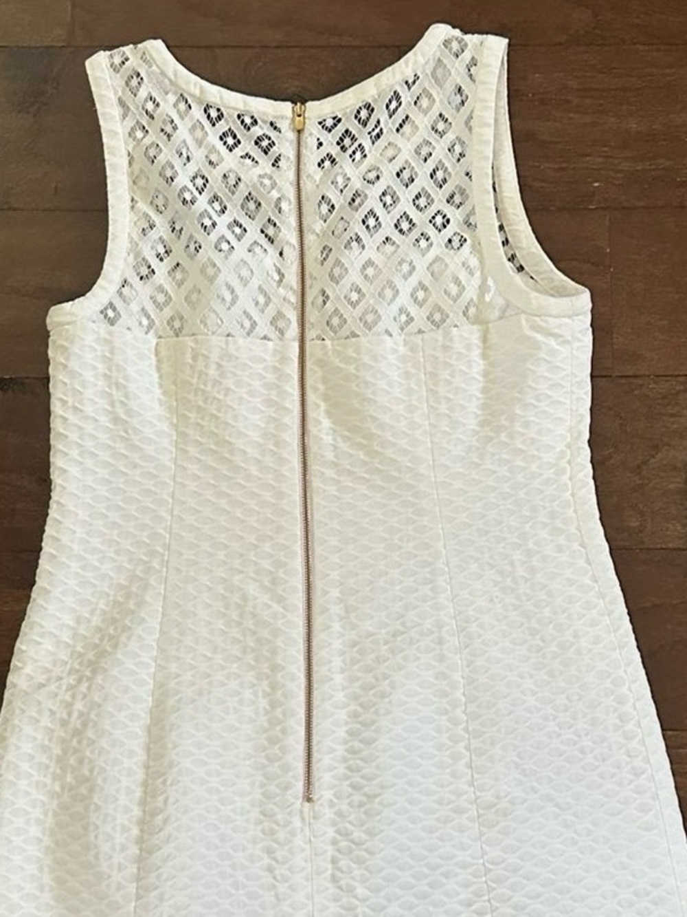 Lilly Pulitzer White Vandalia Shift Dress Size 4-NWOT - Picture 11 of 11